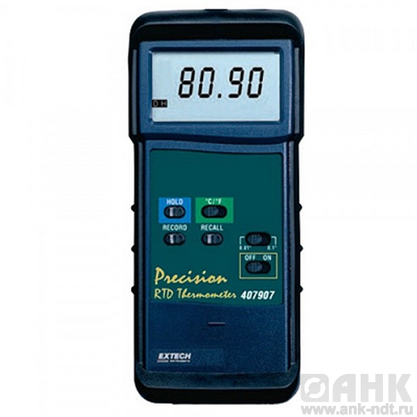Термометр Extech 407907 для работы в тяжелом режиме с ПК интерфейсом, до 850°С