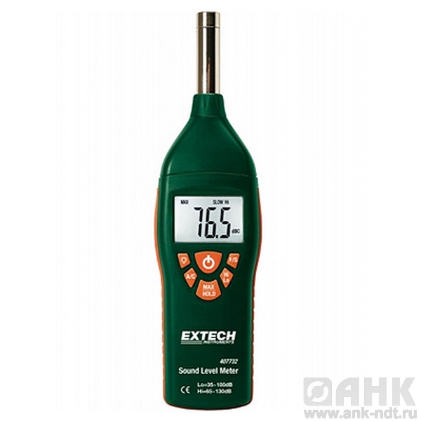 Измеритель шума с подсветкой дисплея Extech 407732