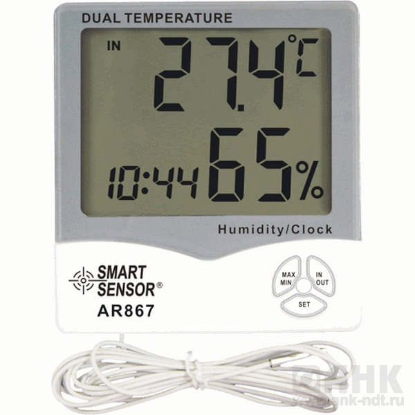AR867 Влагомер-термометр