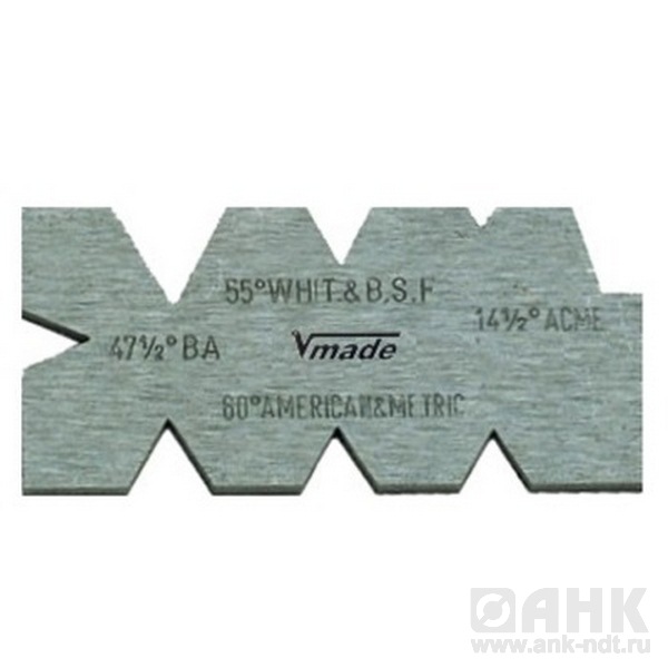 Шаблон для контроля резьб SAE,WW,ACME