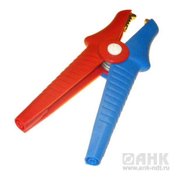 Зажим «Крокодил» изолированный Кельвина К06