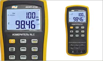 Поверка измерителя RLC АКИП-6108