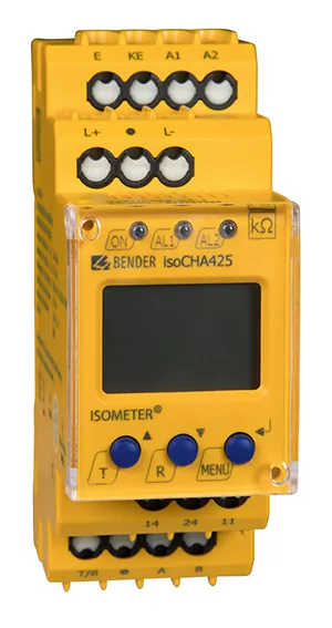 Устройство контроля сопротивления изоляции Bender ISOMETER isoCHA425-D4-4