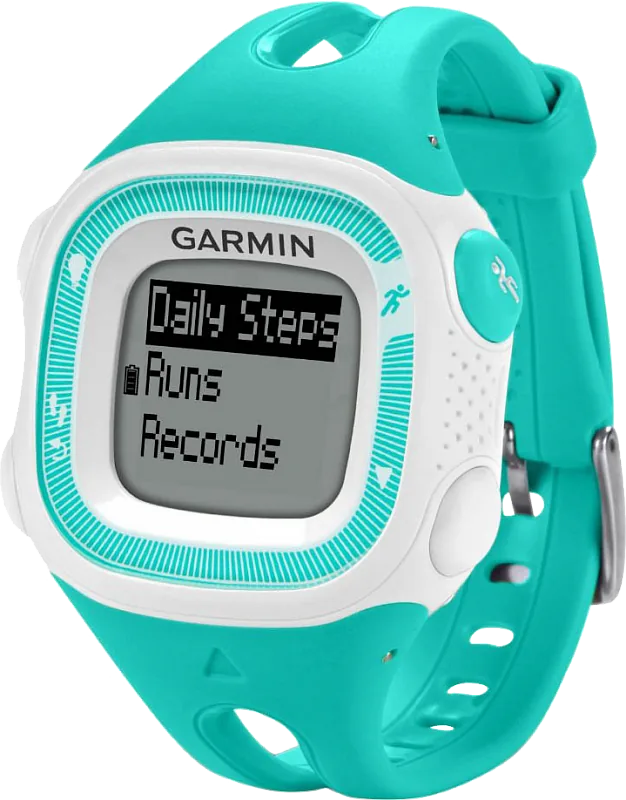 Смарт-часы Garmin Forerunner 15 HRM бирюзово-белые