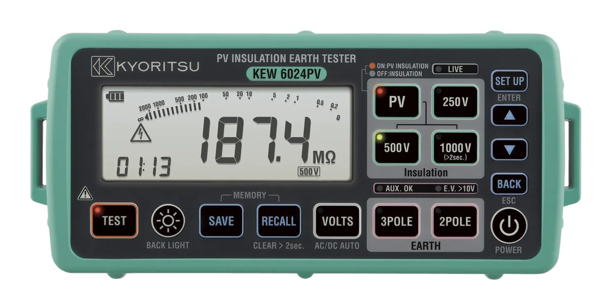 Мегаомметр Kyoritsu KEW Model 6024PV