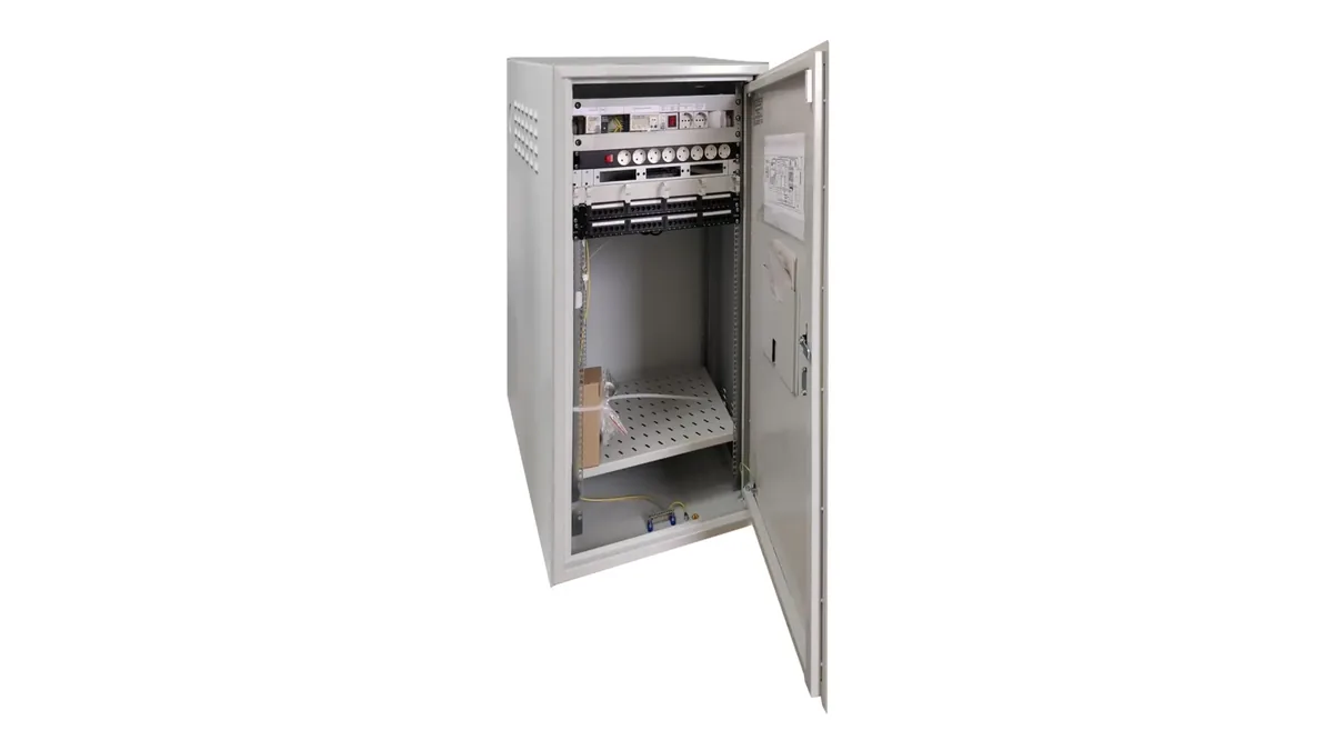 Шкаф телекоммуникационный напольный QTECH WQSHP-62460-M-VT-D1