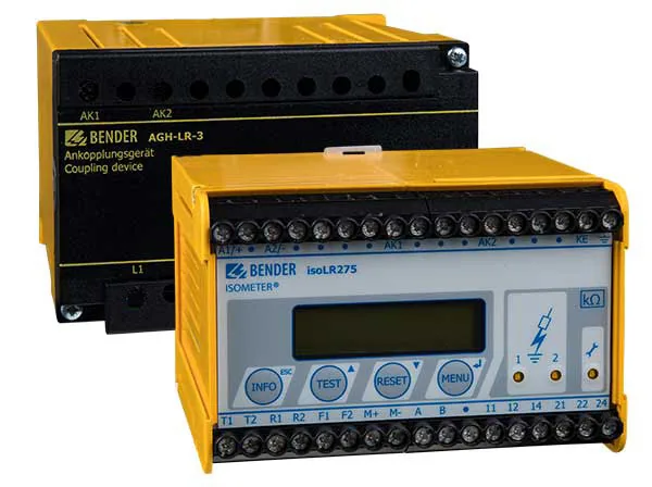 Устройство контроля сопротивления изоляции Bender ISOMETER isoLR275-327 + AGH-LR-3