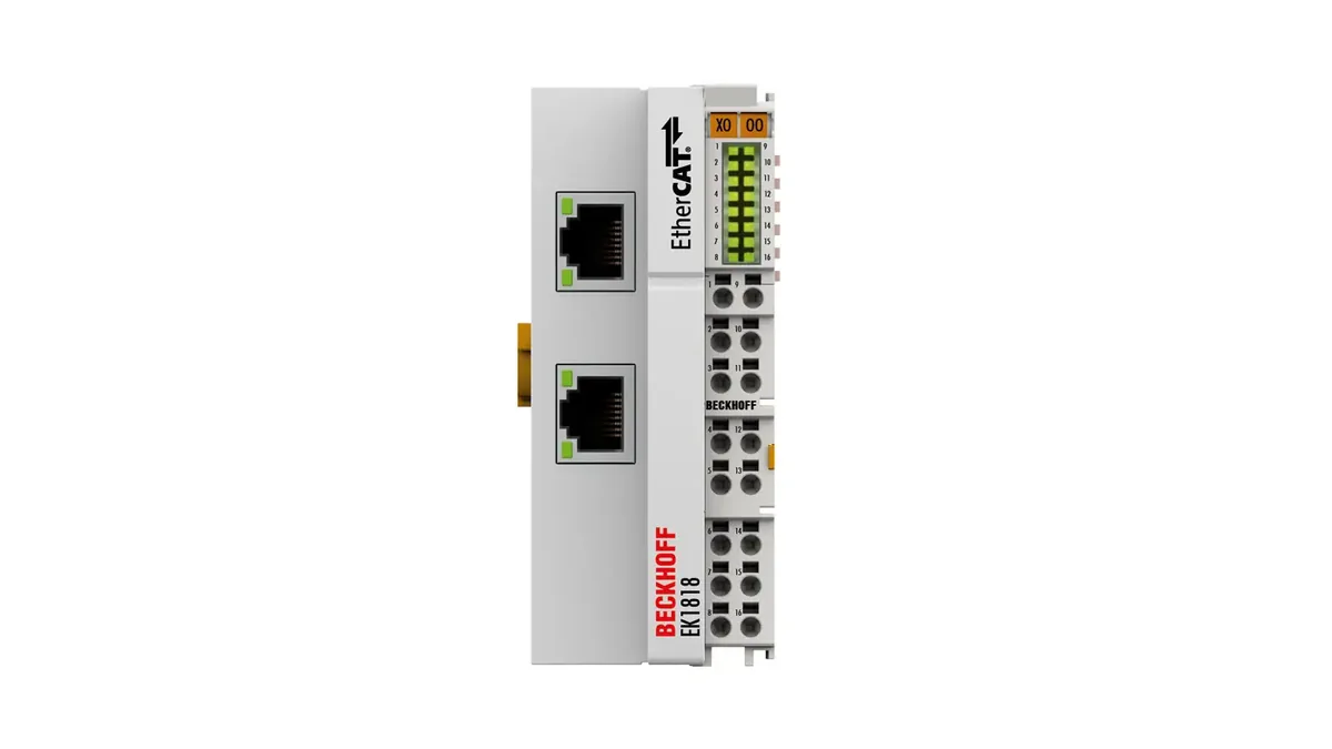 Соединитель EtherCAT Beckhoff EK1818