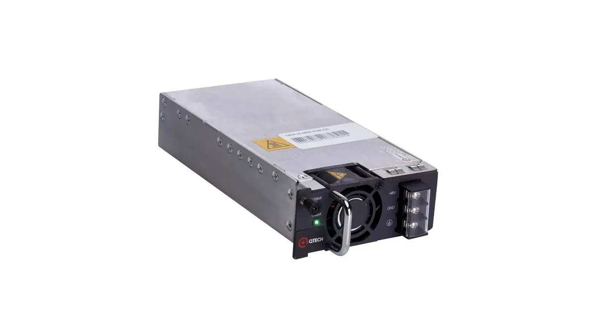 Модульный блок питания QTECH QSW-M-4600-POE-DC