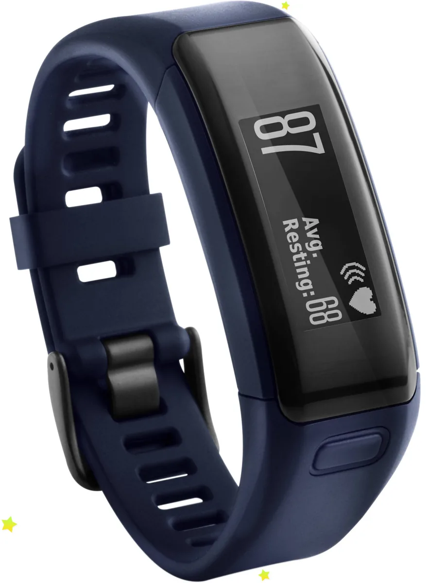 Фитнес-браслет Garmin VivoSMART HR+ GPS Blue regular