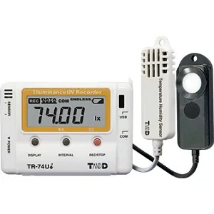 Регистратор данных освещенности/УФ T&D Corporation TR-74Ui-S