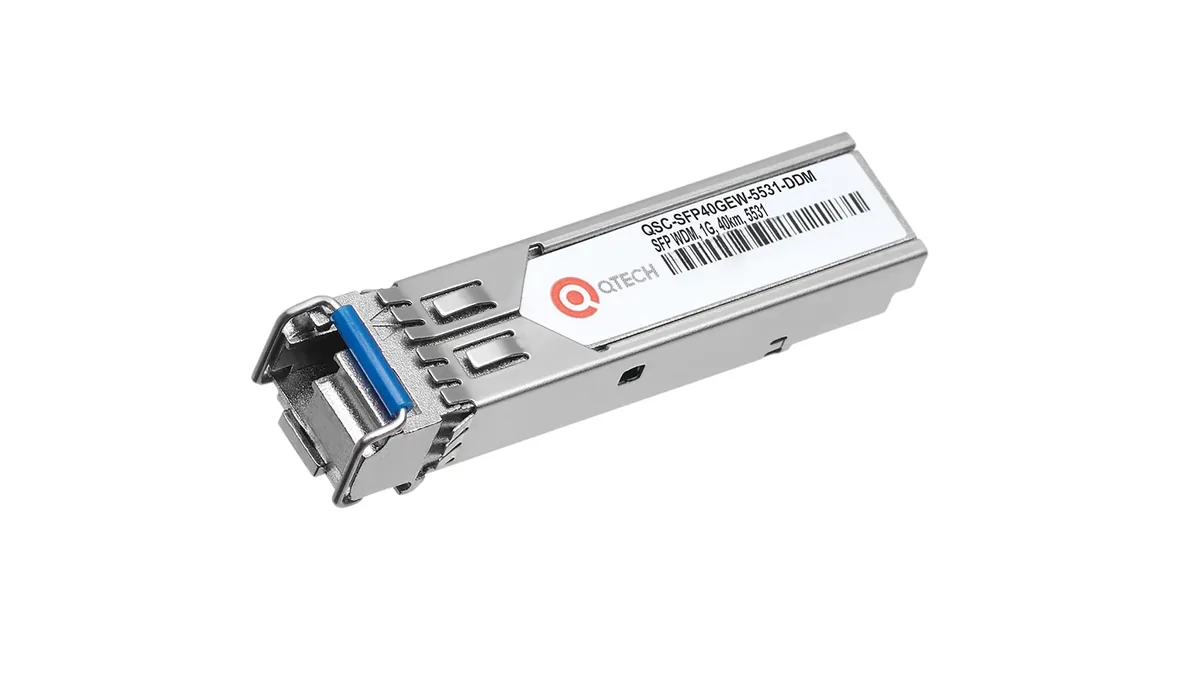Оптический модуль SFP WDM BIDI QTECH QSC-SFP40GEW-5531-DDM