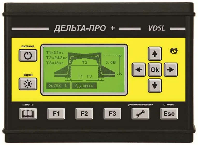 Анализатор линий Дельта-ПРО+ VDSL