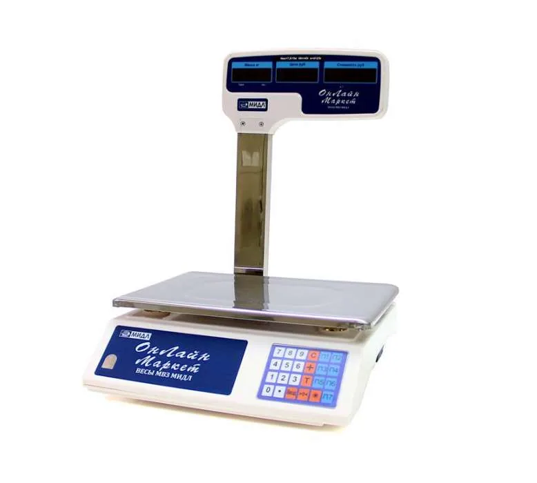 Весы МИДЛ МТ 15 МГДА (2/5; 230х330) "Онлайн Маркет" RS232/USB/Wi-Fi (у)