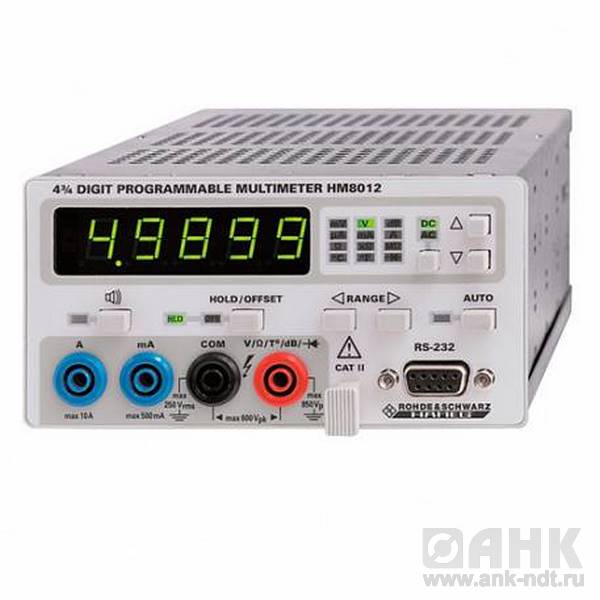 4¾ - разрядный программируемый мультиметр Rohde & Schwarz HM8012