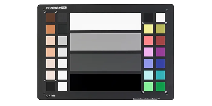 Цветовая мишень ColorChecker Video