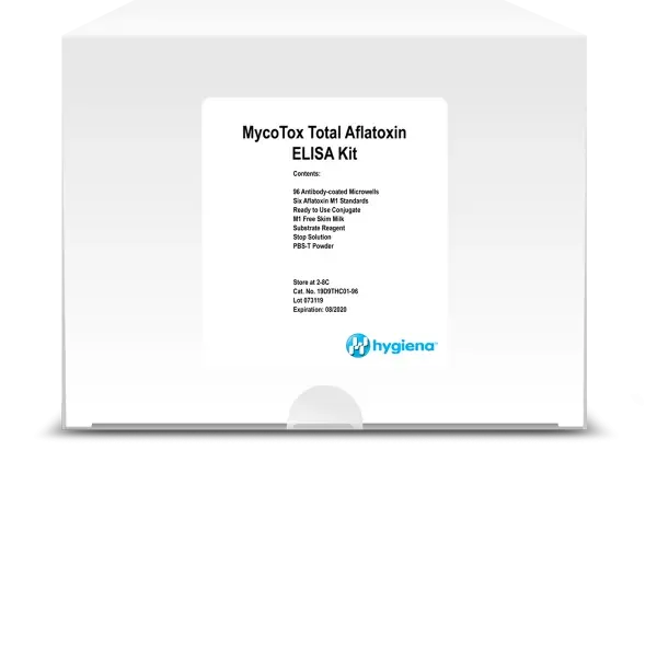 Экспресс-тест афлатоксина Hygiena Helica MycoTox Total Aflatoxin ELISA