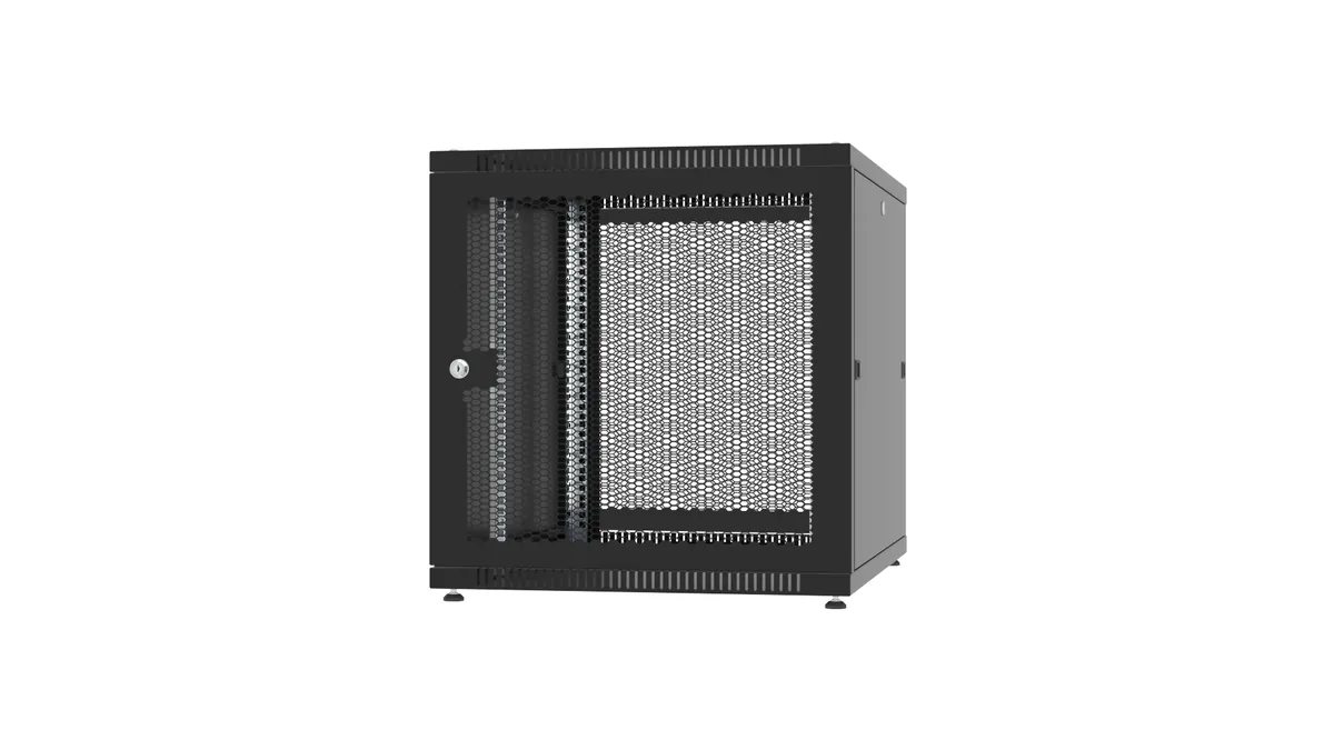 Шкаф разборный напольный QTECH RECQL-6128-P-P-BK