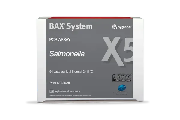 Набор для ПЦР-анализа Hygiena BAX System Salmonella for X5