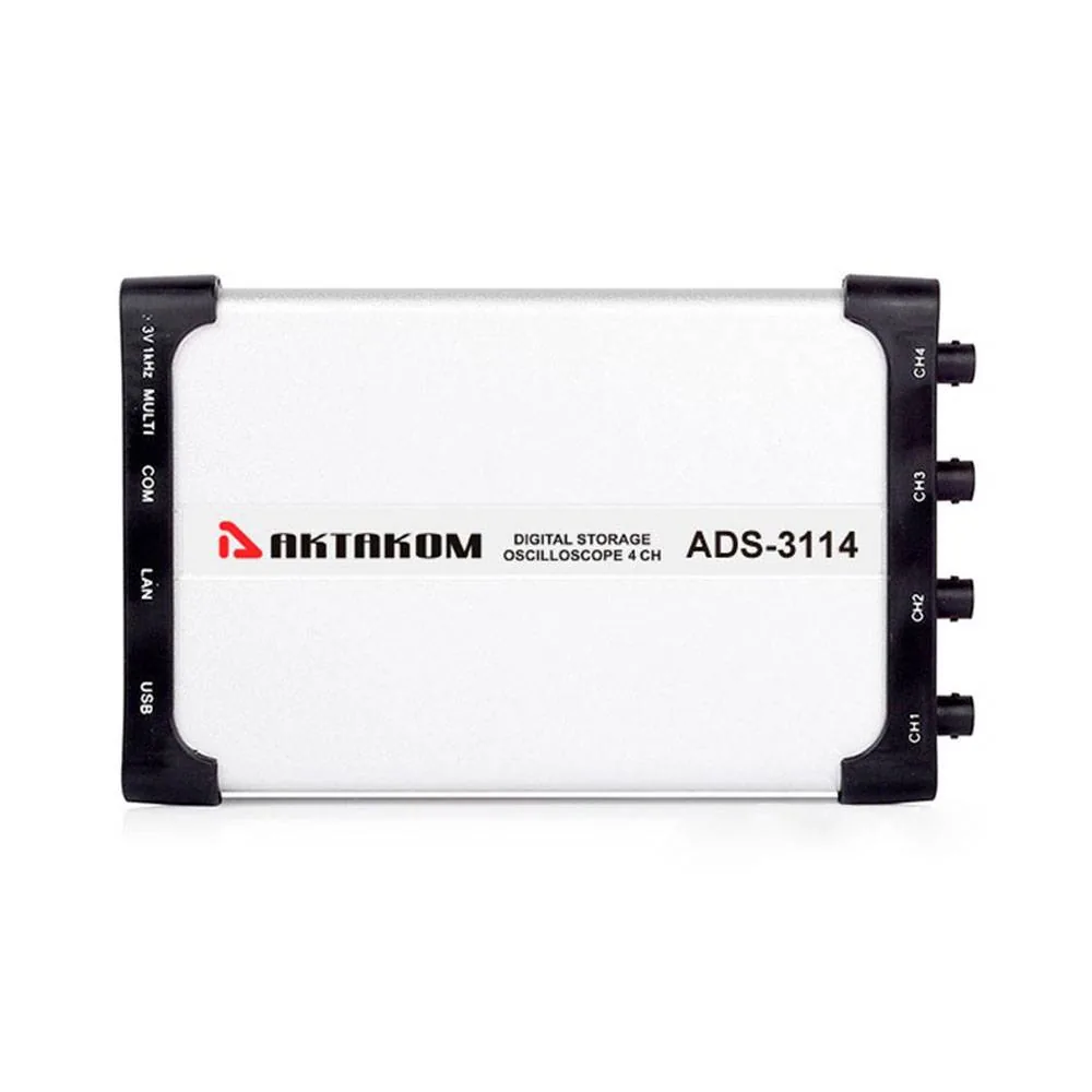 Четырехканальный USB осциллограф-приставка АКТАКОМ ADS-3114