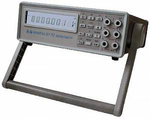 Поверка вольтметра универсального В7-72