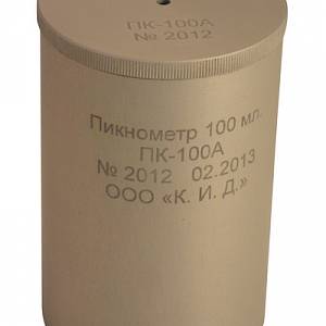 Калибровка пикнометра ПК-100А